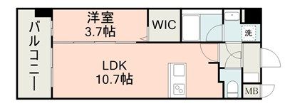 ELGRAND菊陽Ⅱの間取り画像