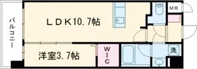 ELGRAND菊陽Ⅱの間取り画像
