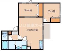 カトレア板付の間取り画像