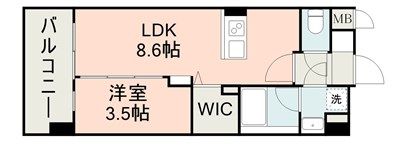 ELGRAND菊陽Ⅰの間取り画像