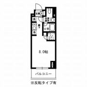 レジディア杉並方南町の間取り画像