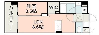 ELGRAND菊陽Ⅰの間取り画像