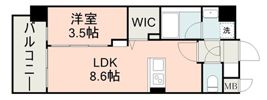 ELGRAND菊陽Ⅰの間取り画像