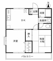 ルミエール2の間取り画像