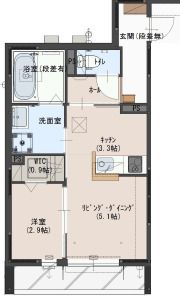 グランドゥール壱町田の間取り画像