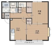フットヒルAの間取り画像
