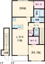 サンライズ浜町の間取り画像