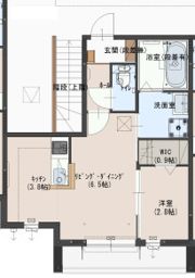 グランドゥール壱町田の間取り画像