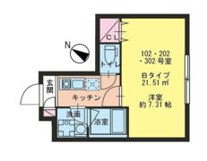 ヒルメゾン田園調布の間取り画像