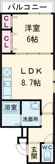 フジパレス西本町の間取り画像