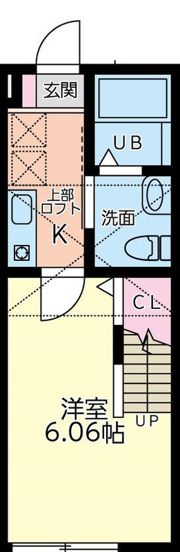 ヴェルジェの間取り画像