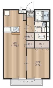 コンフォート狭山台の間取り画像