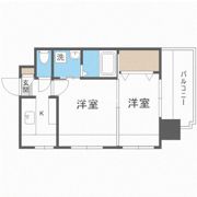 エステートモア・薬院シャンブルの間取り画像