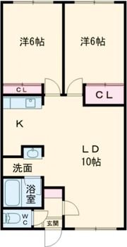 シティハイムガーデンAの間取り画像