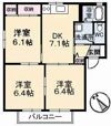 まるハウス B棟の間取り画像
