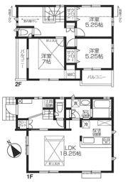 BLOOMING MAISON府中市押立町4号棟の間取り画像