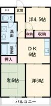 シャトー清水坂の間取り画像