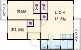 ドエル法土の間取り画像