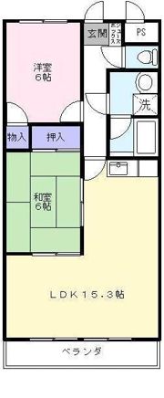 ヴィラジョイフルの間取り画像
