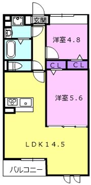 カシータ・ソルの間取り画像
