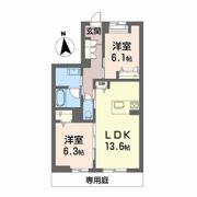 シャーメゾンレジデンス夜明の間取り画像