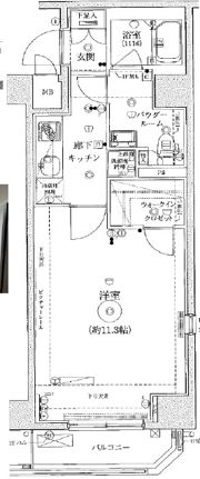 グランヴァン亀戸Ⅲの間取り画像