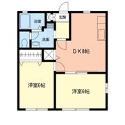 ジュネス湘南Bの間取り画像