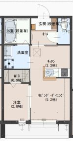 グランドゥール壱町田の間取り画像