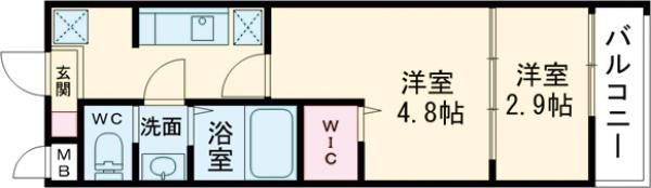 octa青木(仮称)の間取り画像