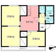 スミール井上Aの間取り画像