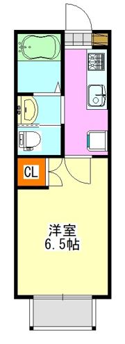 リヴェール三咲の間取り画像