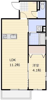 レグルス中央の間取り画像