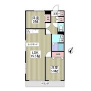 チクマハイツの間取り画像