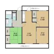 ディアコート貴船の間取り画像