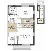 Y3ツルタパナハイツ Cの間取り画像