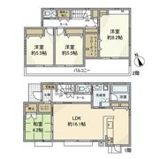 栄町戸建の間取り画像
