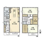 入谷東戸建の間取り画像