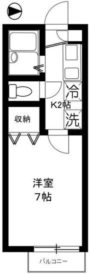フレア・プランドールBの間取り画像