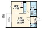 セレーネ元山の間取り画像