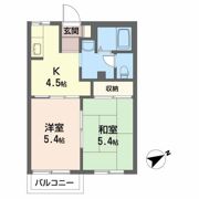 ビューハイツ南町 Aの間取り画像