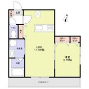 Viola Terrace 北寺尾の間取り画像