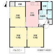 エスプレッソ A棟の間取り画像