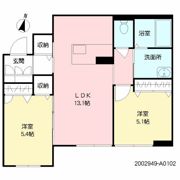 ベレオ大財の間取り画像