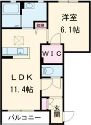 クレセントの間取り画像