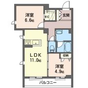 トゥリアノンIIIの間取り画像