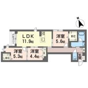 シャンテ ユーIの間取り画像