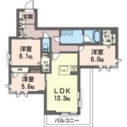 グランジュールの間取り画像