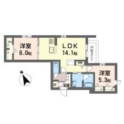 シャーメゾン 時間の翼の間取り画像