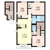 CEREZO COLINE Iの間取り画像
