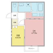 フローリアン松波の間取り画像